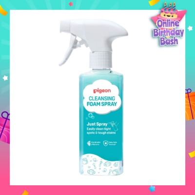 PIGEON Cleansing Foam Spray (To Easily Clean Tight Spots & Tough Stains) 280ml
