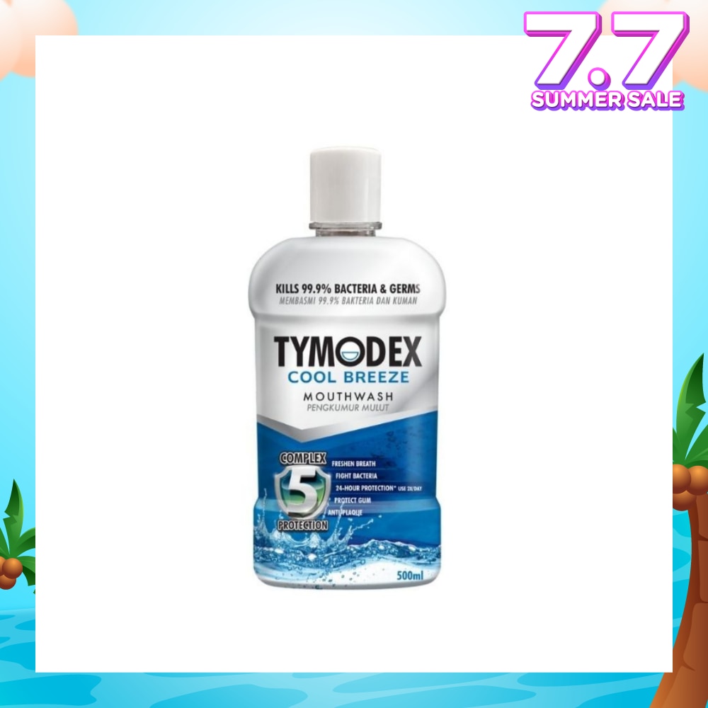 Cool Breeze Mouthwash (To Clean & Protect Against Bad Breath, Plaque & Gum Problems) 500ml