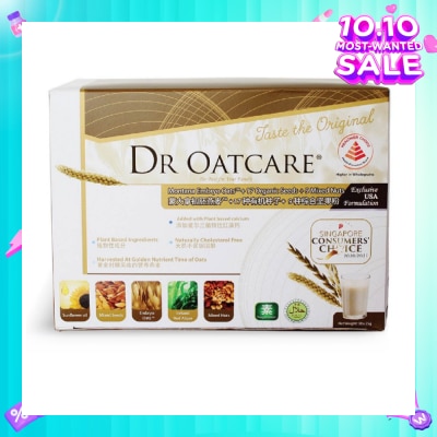 DR OATCARE Daily Nutritional Drink Naturally Cholesterol Free Vegetarian with Plant Based Ingredients 25g x 30s