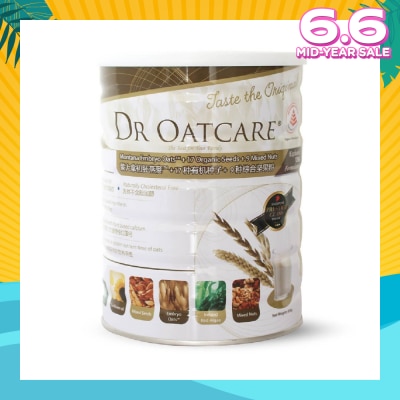 DR OATCARE Daily Nutritional Drink Naturally Cholesterol Free Vegetarian with Plant Based Ingredients 850g