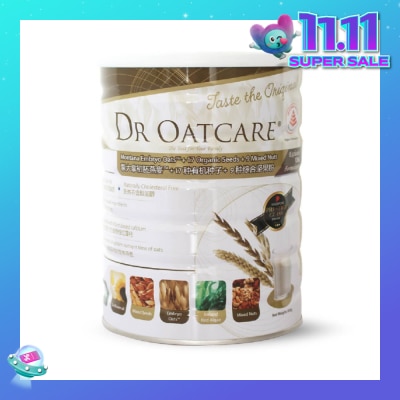 DR OATCARE Daily Nutritional Drink Naturally Cholesterol Free Vegetarian with Plant Based Ingredients 850g