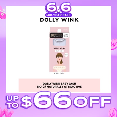 DOLLY WINK - Easy Lash 27 Naturally Attractive (Lower Lash) 1 Pair