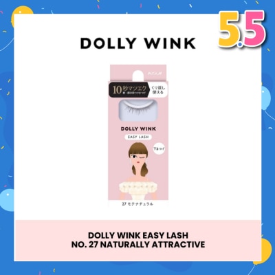 DOLLY WINK Easy Lash 27 Naturally Attractive (Lower Lash) 1 Pair