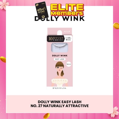 DOLLY WINK Easy Lash 27 Naturally Attractive (Lower Lash) 1 Pair