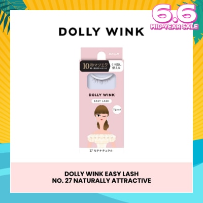 DOLLY WINK Easy Lash 27 Naturally Attractive (Lower Lash) 1 Pair