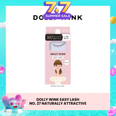 DOLLY WINK - Easy Lash 27 Naturally Attractive (Lower Lash) 1 Pair