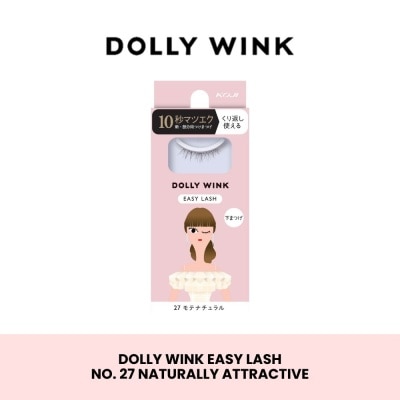 DOLLY WINK Easy Lash 27 Naturally Attractive (Lower Lash) 1 Pair