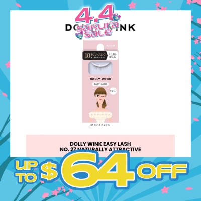 DOLLY WINK - Easy Lash 27 Naturally Attractive (Lower Lash) 1 Pair