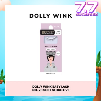 DOLLY WINK Easy Lash 28 Soft Seductive (Lower Lash) 1 Pair