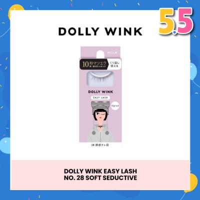 DOLLY WINK Easy Lash 28 Soft Seductive (Lower Lash) 1 Pair
