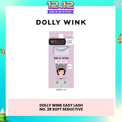 DOLLY WINK Easy Lash 28 Soft Seductive (Lower Lash) 1 Pair