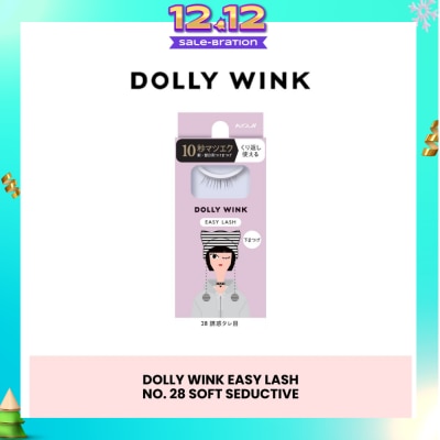 DOLLY WINK Easy Lash 28 Soft Seductive (Lower Lash) 1 Pair