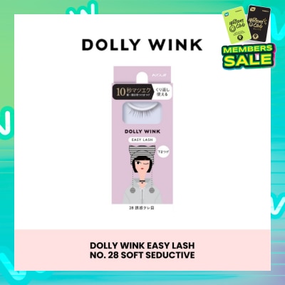 DOLLY WINK Easy Lash 28 Soft Seductive (Lower Lash) 1 Pair