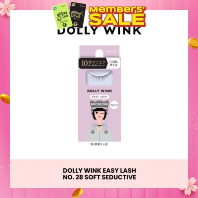 DOLLY WINK Easy Lash 28 Soft Seductive (Lower Lash) 1 Pair