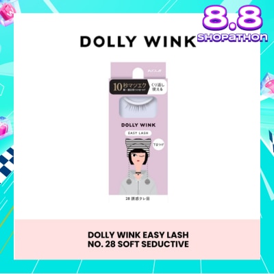 DOLLY WINK Easy Lash 28 Soft Seductive (Lower Lash) 1 Pair