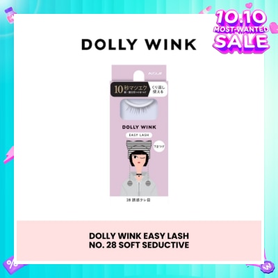 DOLLY WINK Easy Lash 28 Soft Seductive (Lower Lash) 1 Pair