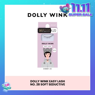 DOLLY WINK Easy Lash 28 Soft Seductive (Lower Lash) 1 Pair