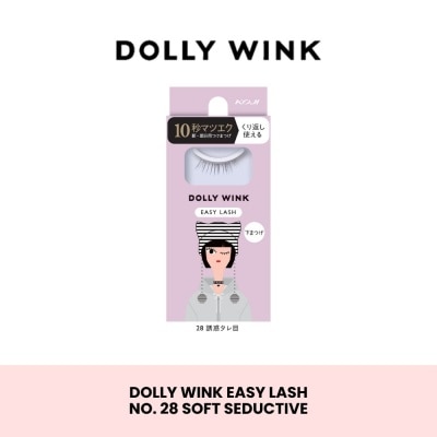 DOLLY WINK Easy Lash 28 Soft Seductive (Lower Lash) 1 Pair