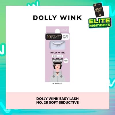 DOLLY WINK Easy Lash 28 Soft Seductive (Lower Lash) 1 Pair