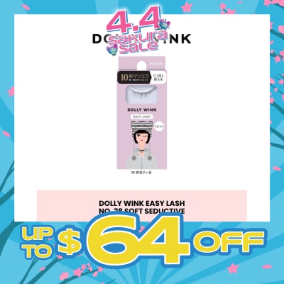 DOLLY WINK - Easy Lash 28 Soft Seductive (Lower Lash) 1 Pair