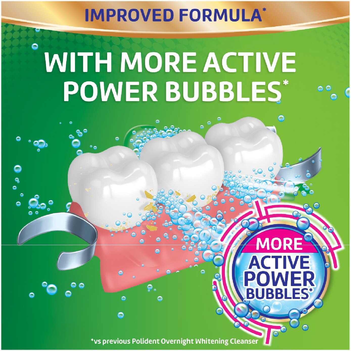 Overnight Denture Cleanser Whitening Tablet 36s