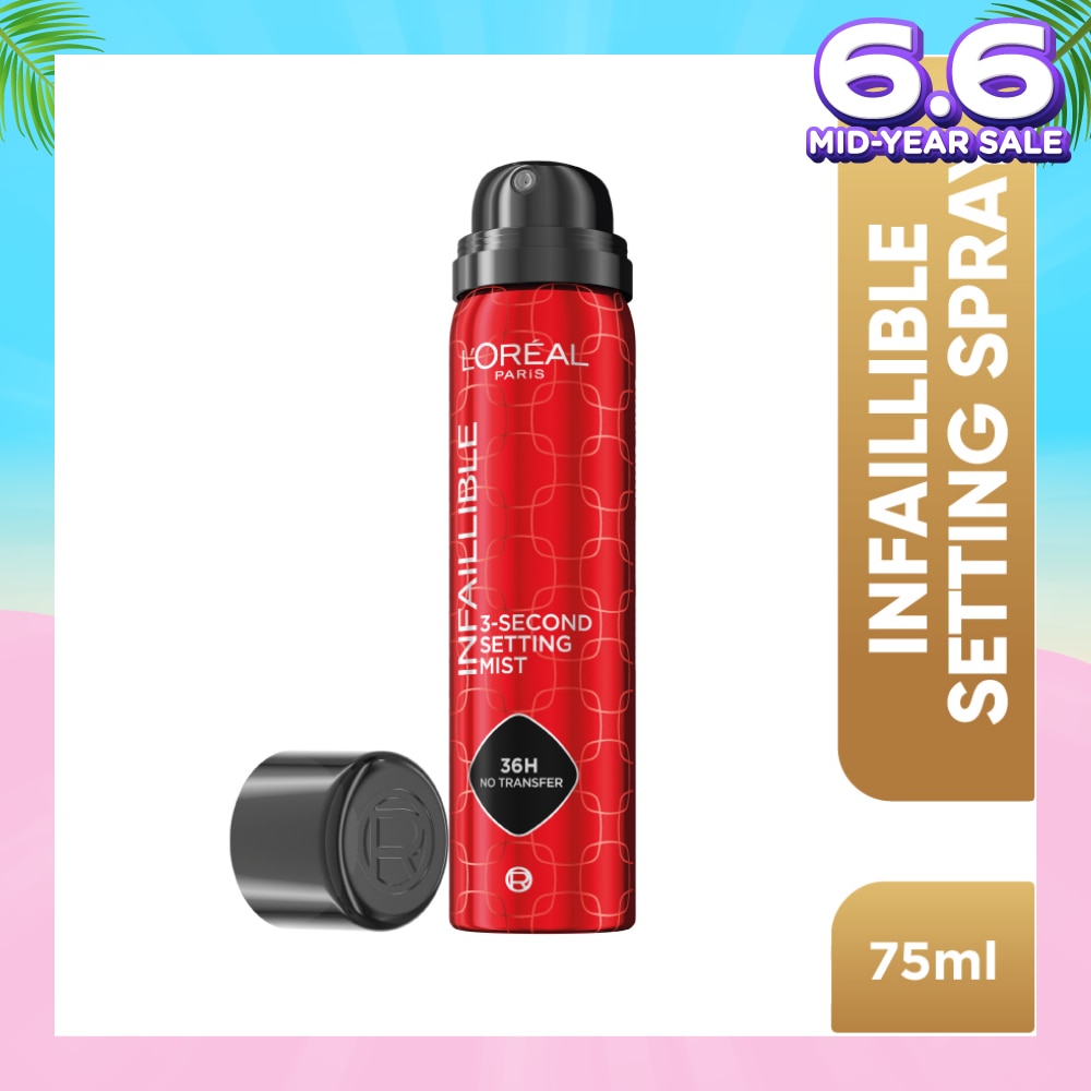Infaillible 3-Second Setting Mist Spray 75ml