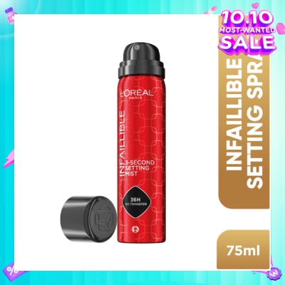L'OREAL PARIS MAKEUP Infaillible 3-Second Setting Mist Spray 75ml