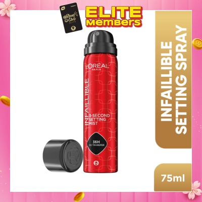L'OREAL PARIS MAKEUP Infaillible 3-Second Setting Mist Spray 75ml