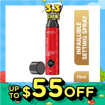 L'OREAL PARIS MAKEUP Infaillible 3-Second Setting Mist Spray 75ml