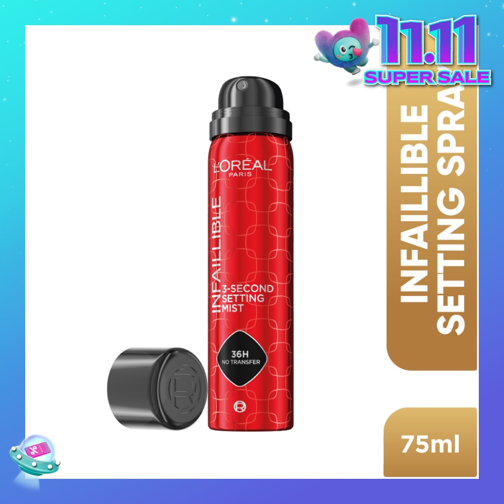 Infaillible 3-Second Setting Mist Spray 75ml