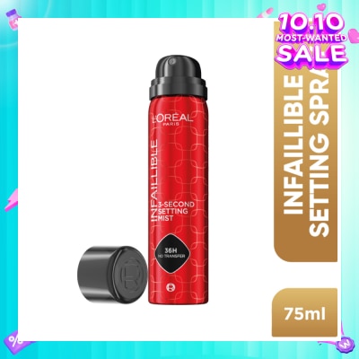 L'OREAL PARIS MAKEUP Infaillible 3-Second Setting Mist Spray 75ml