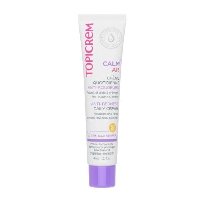 TOPICREM Calm+ AR Anti-Redness Daily Cream SPF50+ (To Reduces & Helps Prevent Redness, Soothes) 40ml