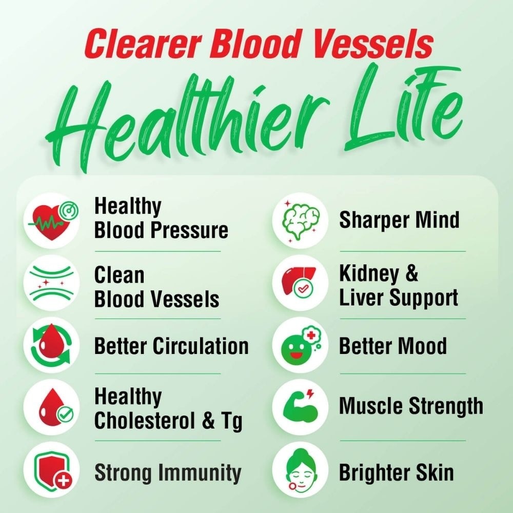 VesseClear CX Nattokinase and Gamma Oryzanol Veggie Capsule (Blood Vessels, Blood Pressure, Cholesterol, Heart Health & Anti-Aging) 90s