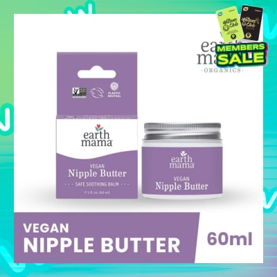MAMA EARTH Vegan Nipple Butter (Non-Sticky & Lanolin-Free) 60ml