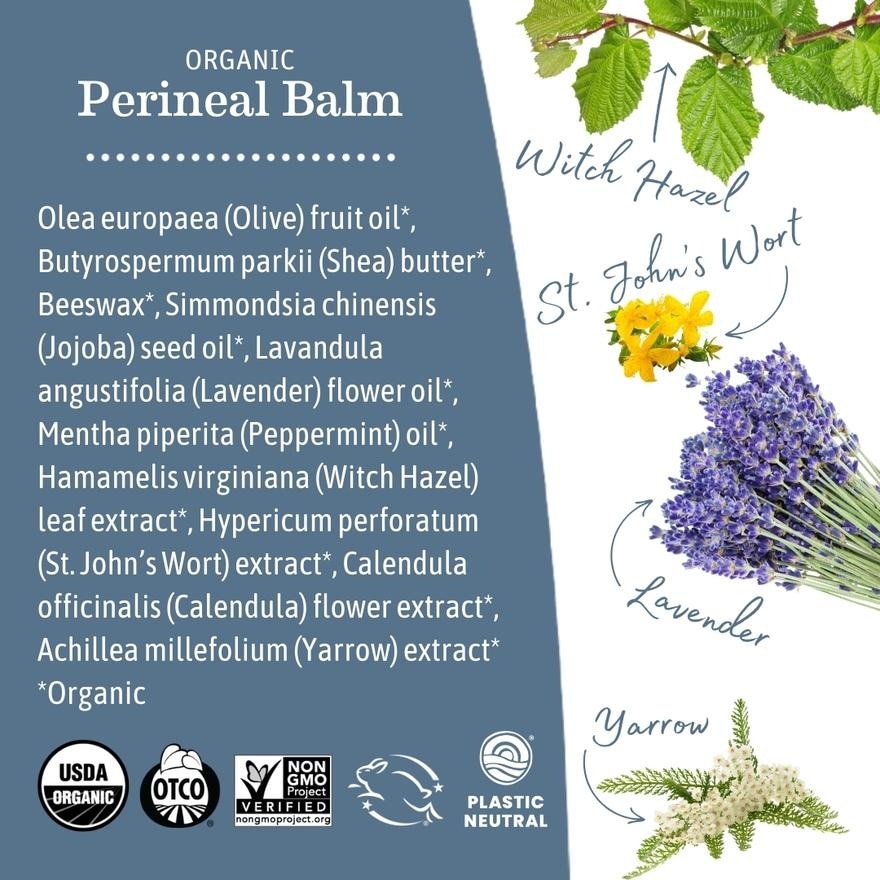 Organic Perinea Balm 60ml