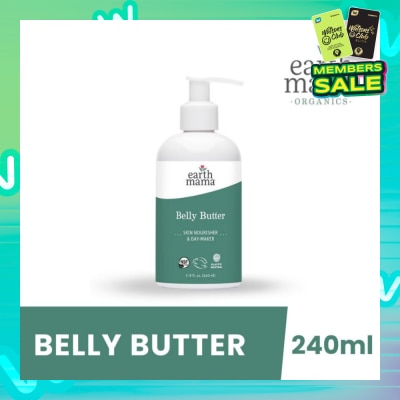 MAMA EARTH Belly Butter Skin Nourisher & Day-Maker 240ml (Expiry: May`2026)