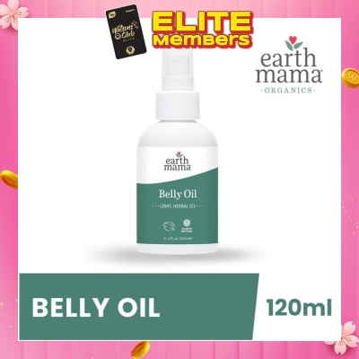 MAMA EARTH Belly Oil (To Help Comfort & Moisturize Growing Belly, Breasts & Hips) 120ml