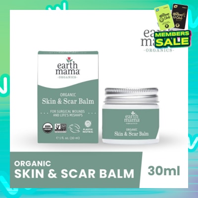 MAMA EARTH Organic Skin & Scar Balm (For Surgical Wounds & Life's Mishaps) 30ml