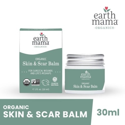 MAMA EARTH Organic Skin & Scar Balm (For Surgical Wounds & Life's Mishaps) 30ml