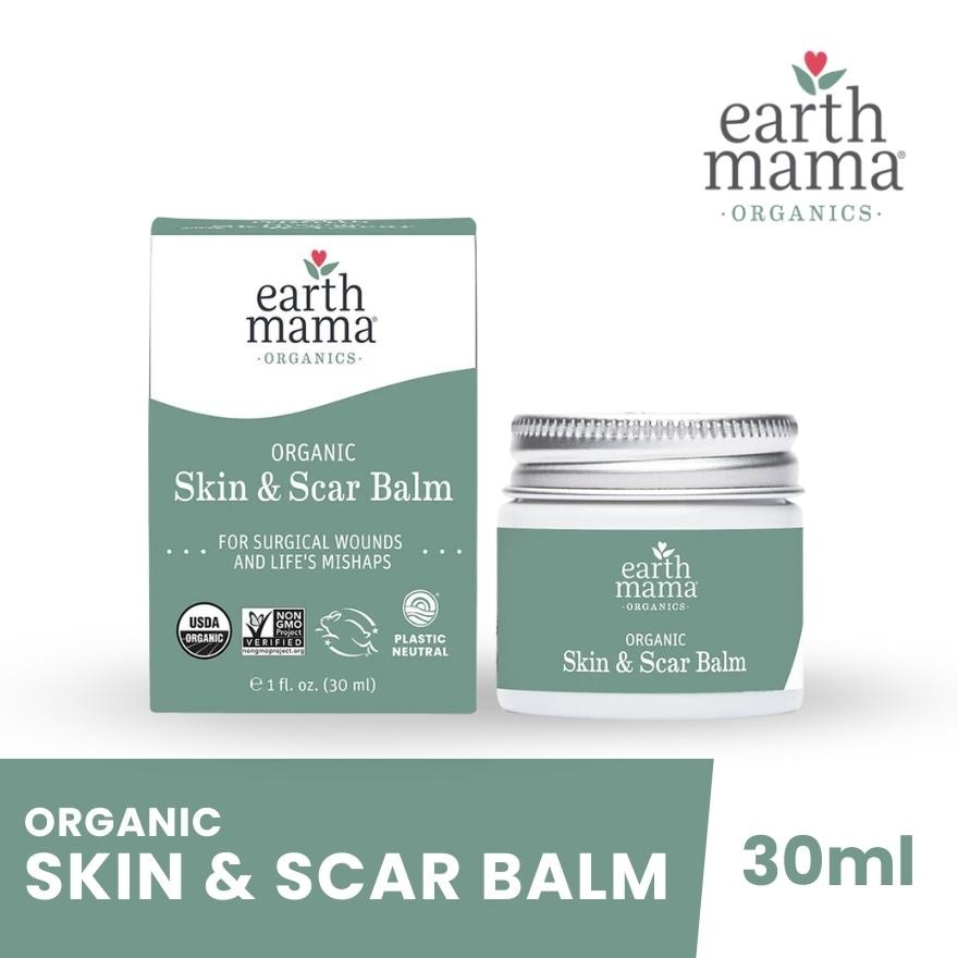 Organic Skin & Scar Balm (For Surgical Wounds & Life's Mishaps) 30ml