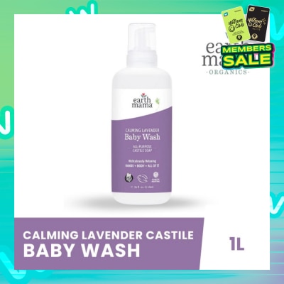 MAMA EARTH Calming Lavender Baby Wash (For Soothing & Calming Bathtime) 1000ml