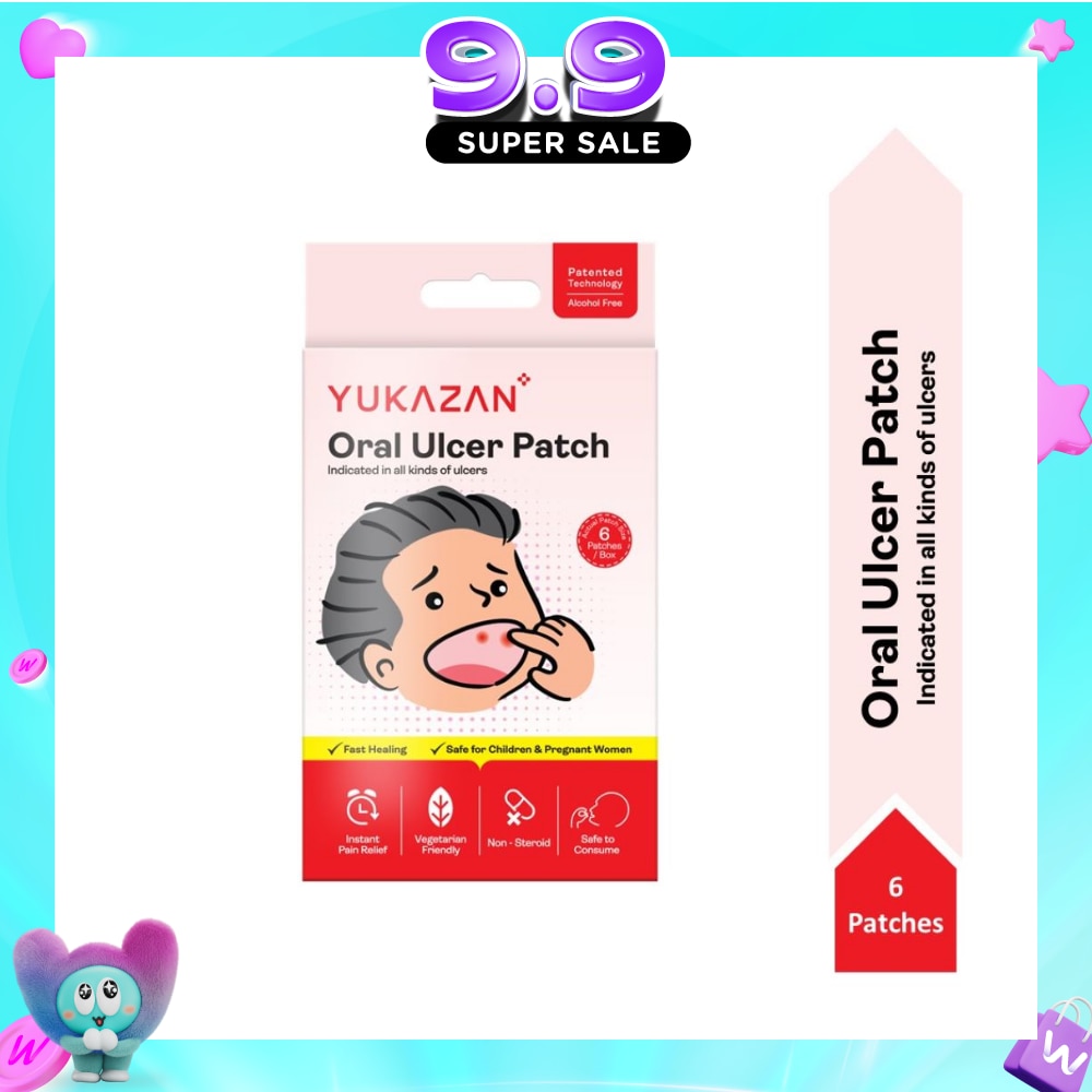 Oral Ulcer Patch (Fast Healing, Safe For Children & Pregnant Women) 6s image