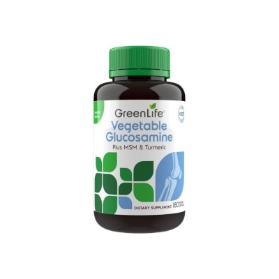 GREENLIFE Vegetable Glucosamine Plus MSM and Turmeric 180s