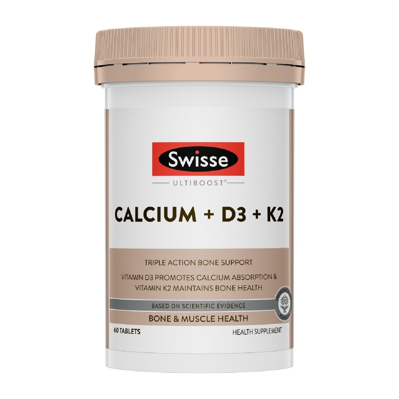Ultiboost Calcium + D3 + K2 Tablet 60s image