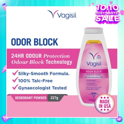 VAGISIL® Odor Block Deodorant Powder 227g