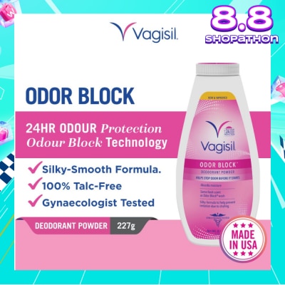 VAGISIL® Odor Block Deodorant Powder 227g