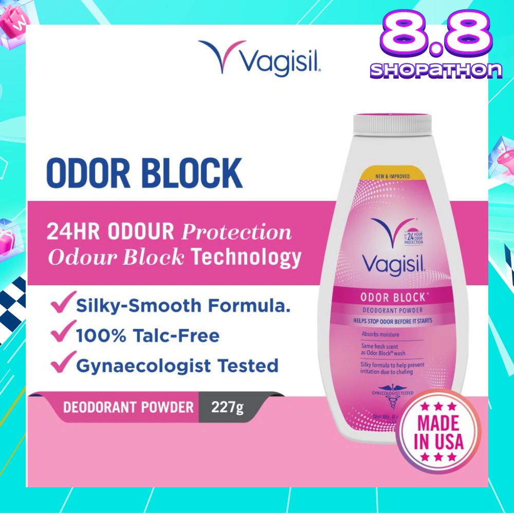 Odor Block Deodorant Powder 227g