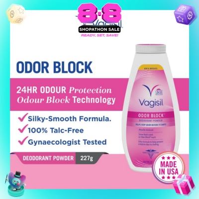 VAGISIL® - Odor Block Deodorant Powder 227g