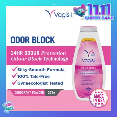 VAGISIL® Odor Block Deodorant Powder 227g