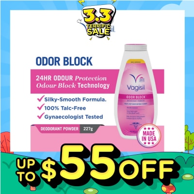 VAGISIL® Odor Block Deodorant Powder 227g